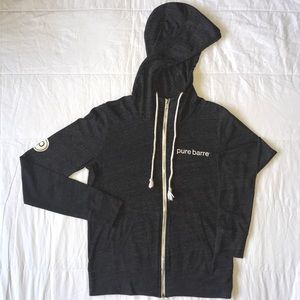 Pure Barre zip-up hoodie